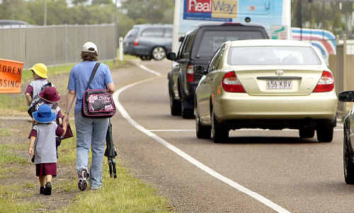 The Pialba-Burrum Heads Road adjacent to Yarrilee State School will get a new footpath. The Pialba-Burrum Heads Road adjacent to Yarrilee State School will get a new footpath.